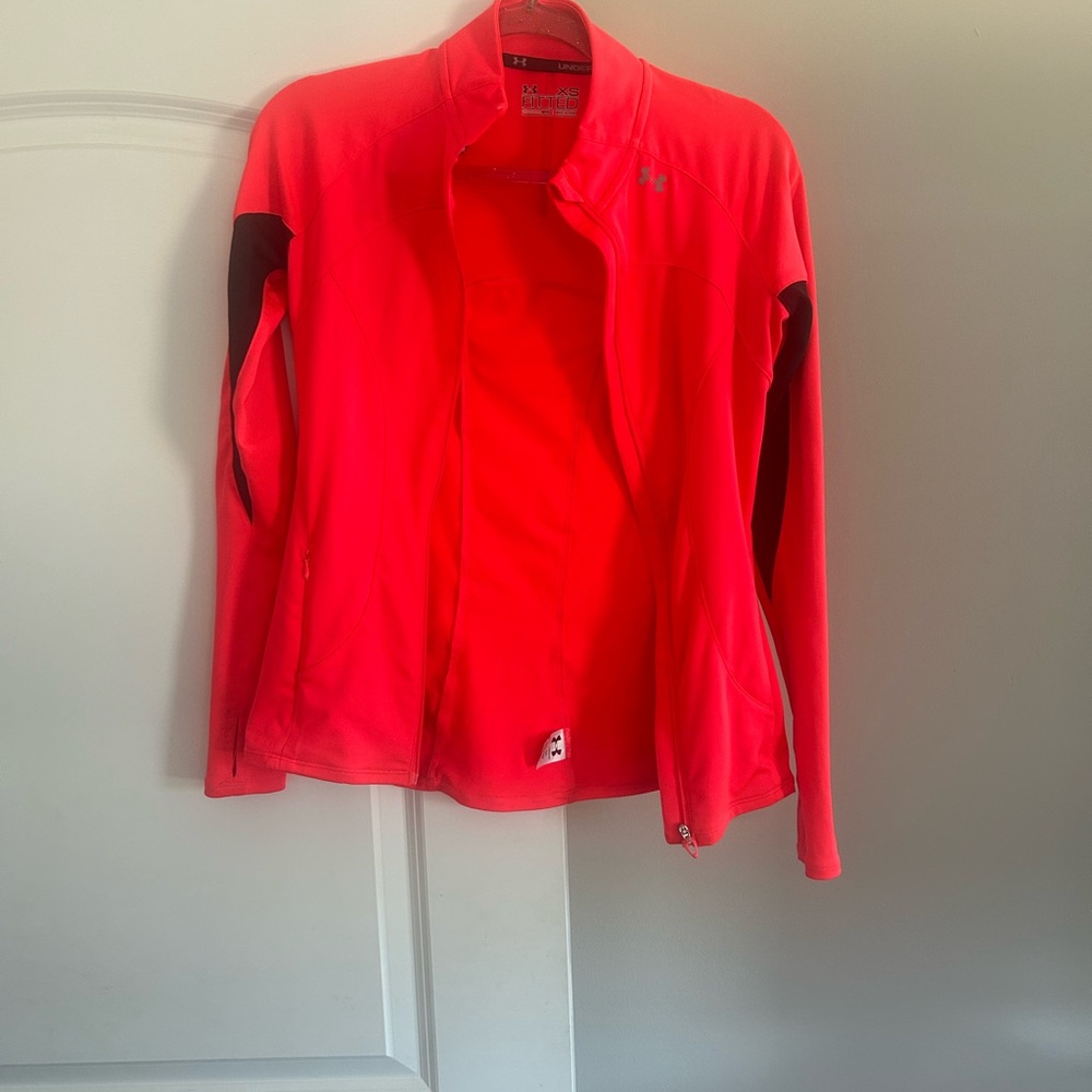 Women’s Sz XS Under Armour Women's Bright Pink Orange